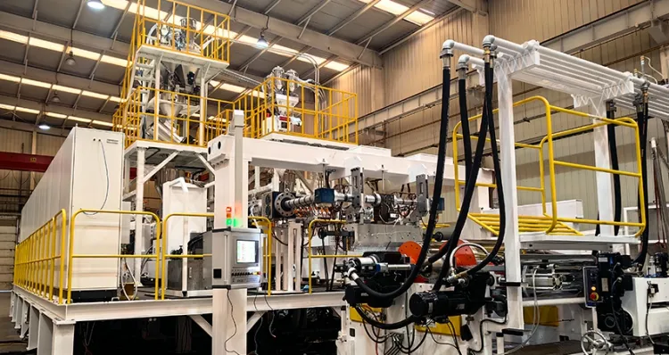 Twin-Screw PET Sheet Extrusion Line